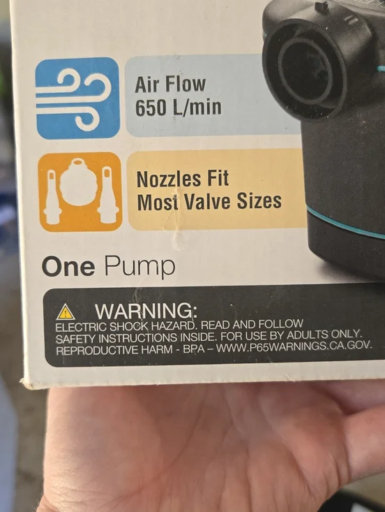 Intex Electric Pump Inflates And Deflates Used Works - Picture 4 of 4